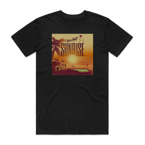 Sam Feldt Sunrise Album Cover T-Shirt Black Sam Feldt Sunrise Album Cover T-Shirt Black