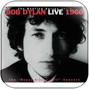 Bob Dylan The Bootleg Series Volume 4 Live 1966 The Royal Albert Hall Album Cover Sticker Bob Dylan The Bootleg Series Volume 4 Live 1966 The Royal Albert Hall Album Cover Sticker