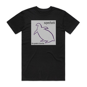 Superchunk The Question Is How Fast Album Cover T-Shirt Black Superchunk The Question Is How Fast Album Cover T-Shirt Black