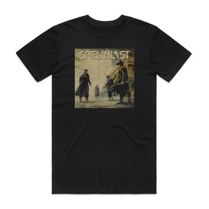 SpellBlast Of Gold And Guns Album Cover T-Shirt Black SpellBlast Of Gold And Guns Album Cover T-Shirt Black