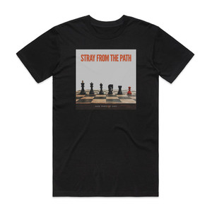 Stray From the Path Only Death Is Real Album Cover T-Shirt Black