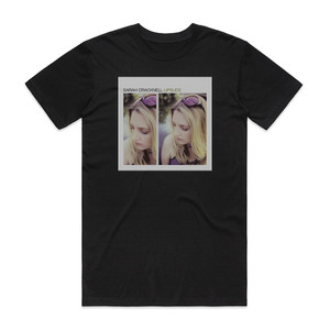 Sarah Cracknell Lipslide Album Cover T-Shirt Black Sarah Cracknell Lipslide Album Cover T-Shirt Black
