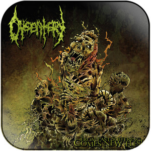 Dysentery From Past Suffering Comes New Flesh Album Cover Sticker Dysentery From Past Suffering Comes New Flesh Album Cover Sticker
