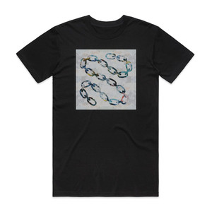 Small Black New Chain Album Cover T-Shirt Black Small Black New Chain Album Cover T-Shirt Black
