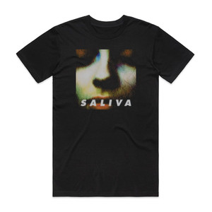 Saliva Saliva Album Cover T-Shirt Black Saliva Saliva Album Cover T-Shirt Black