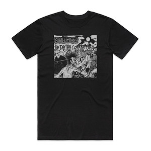 Subhumans The Day The Country Died Album Cover T-Shirt Black Subhumans The Day The Country Died Album Cover T-Shirt Black