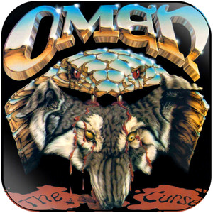 Omen The Curse Album Cover Sticker