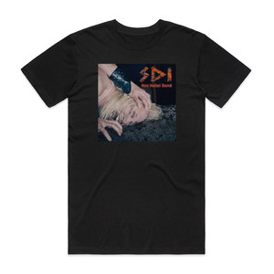 SDI 80S Metal Band Album Cover T-Shirt Black SDI 80S Metal Band Album Cover T-Shirt Black