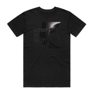 Subway to Sally Schwarz In Schwarz Album Cover T-Shirt Black