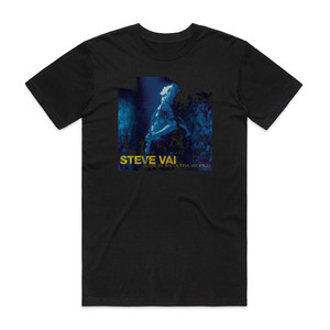 Steve Vai Alive In An Ultra World Album Cover T-Shirt Black