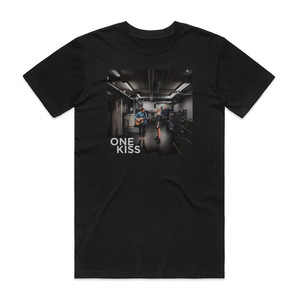 Suzan and Freek One Kiss Album Cover T-Shirt Black Suzan and Freek One Kiss Album Cover T-Shirt Black
