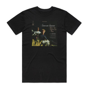 Simon and Garfunkel Parsley Sage Rosemary And Thyme Album Cover T-Shirt Black