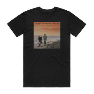 Simon and Garfunkel The Simon And Garfunkel Collection Album Cover T-Shirt Black Simon and Garfunkel The Simon And Garfunkel Collection Album Cover T-Shirt Black