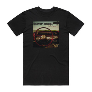 Sister Hazel Heartland Highway Album Cover T-Shirt Black Sister Hazel Heartland Highway Album Cover T-Shirt Black