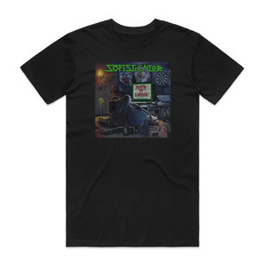 Sofisticator Death By Zapping Album Cover T-Shirt Black