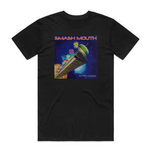 Smash Mouth Astro Lounge 1 Album Cover T-Shirt Black