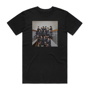 Sakura Gakuin  2017 My Road Album Cover T-Shirt Black