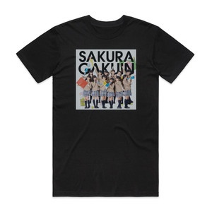 Sakura Gakuin  2013 3 Album Cover T-Shirt Black