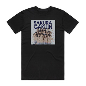 Sakura Gakuin 2013 2 Album Cover T-Shirt Black Sakura Gakuin 2013 2 Album Cover T-Shirt Black
