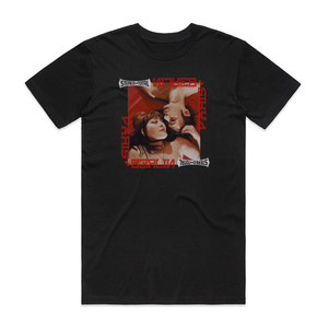 Stereo Total Paris Berlin Album Cover T-Shirt Black Stereo Total Paris Berlin Album Cover T-Shirt Black