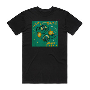 Stereo Total Cactus Versus Brezel Album Cover T-Shirt Black Stereo Total Cactus Versus Brezel Album Cover T-Shirt Black