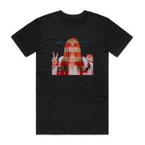 Sheila E_ Iconic Message 4 America Album Cover T-Shirt Black Sheila E_ Iconic Message 4 America Album Cover T-Shirt Black