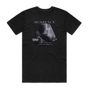 Scarface Last Of A Dying Breed Screwed Album Cover T-Shirt Black