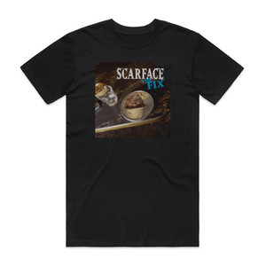 Scarface The Fix Album Cover T-Shirt Black Scarface The Fix Album Cover T-Shirt Black