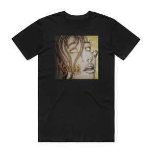 Sierra Pslip Album Cover T-Shirt Black Sierra Pslip Album Cover T-Shirt Black
