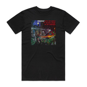 Scientist Scientist Rids The World Of The Evil Curse Of The Vampires Album Cover T-Shirt Black