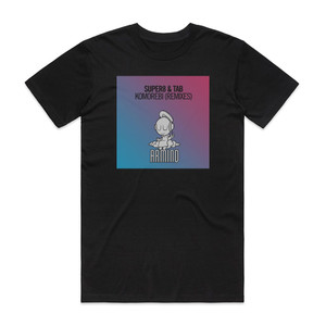 Super8 and Tab Komorebi Album Cover T-Shirt Black Super8 and Tab Komorebi Album Cover T-Shirt Black