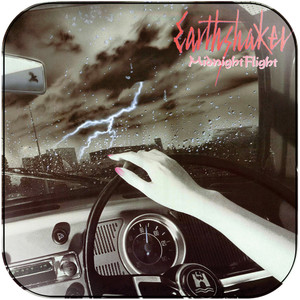 EARTHSHAKER Midnight Flight-1 Album Cover Sticker