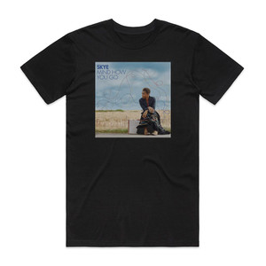Skye Mind How You Go Album Cover T-Shirt Black