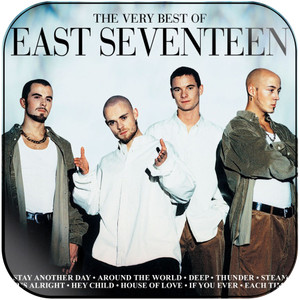 East 17 The Very Best Of Album Cover Sticker East 17 The Very Best Of Album Cover Sticker