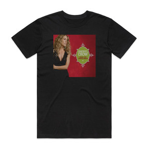 Sheryl Crow Home For Christmas Album Cover T-Shirt Black Sheryl Crow Home For Christmas Album Cover T-Shirt Black