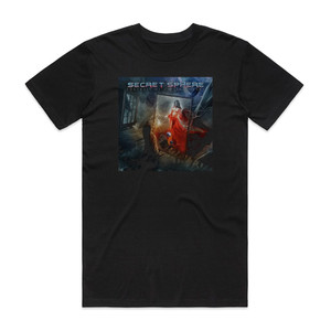 Secret Sphere Portrait Of A Dying Heart Album Cover T-Shirt Black Secret Sphere Portrait Of A Dying Heart Album Cover T-Shirt Black