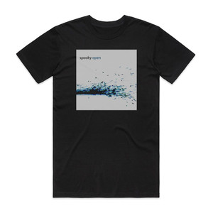 Spooky Open Album Cover T-Shirt Black Spooky Open Album Cover T-Shirt Black