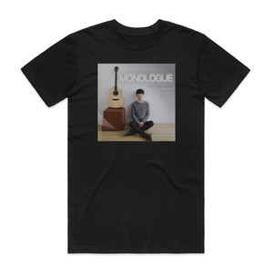 Sungha Jung Monologue Album Cover T-Shirt Black Sungha Jung Monologue Album Cover T-Shirt Black