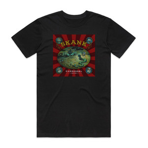 Skank Carrossel Album Cover T-Shirt Black Skank Carrossel Album Cover T-Shirt Black