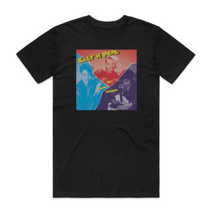 Salt-N-Pepa Hot Cool Vicious Album Cover T-Shirt Black Salt-N-Pepa Hot Cool Vicious Album Cover T-Shirt Black