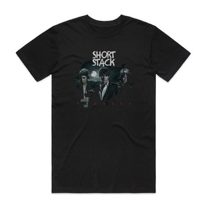 Short Stack Planets Album Cover T-Shirt Black Short Stack Planets Album Cover T-Shirt Black