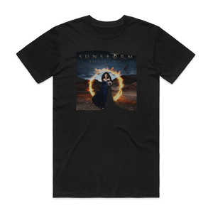 Sunstorm Emotional Fire Album Cover T-Shirt Black Sunstorm Emotional Fire Album Cover T-Shirt Black