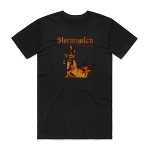 Stormwitch Walpurgis Night Album Cover T-Shirt Black Stormwitch Walpurgis Night Album Cover T-Shirt Black