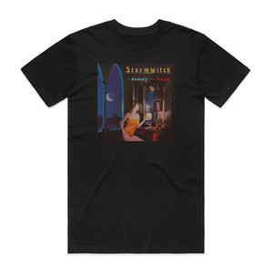 Stormwitch The Beauty And The Beast Album Cover T-Shirt Black Stormwitch The Beauty And The Beast Album Cover T-Shirt Black