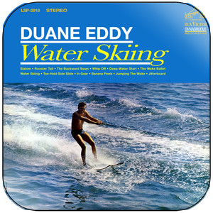 Duane Eddy Water Skiing Album Cover Sticker