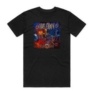 skeletoon Ticking Clock Album Cover T-Shirt Black skeletoon Ticking Clock Album Cover T-Shirt Black