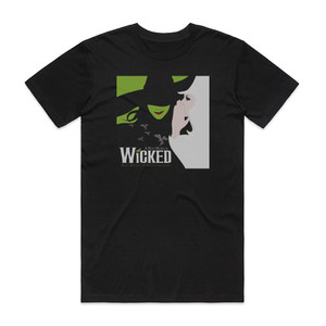Stephen Schwartz Wicked 2003 Original Broadway Cast Album Cover T-Shirt Black Stephen Schwartz Wicked 2003 Original Broadway Cast Album Cover T-Shirt Black