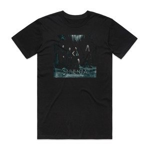 Sirenia Seven Widows Weep Album Cover T-Shirt Black Sirenia Seven Widows Weep Album Cover T-Shirt Black
