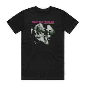Space Age Playboys New Rock Underground 1 Album Cover T-Shirt Black Space Age Playboys New Rock Underground 1 Album Cover T-Shirt Black