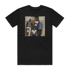 Songhoy Blues Music In Exile Album Cover T-Shirt Black